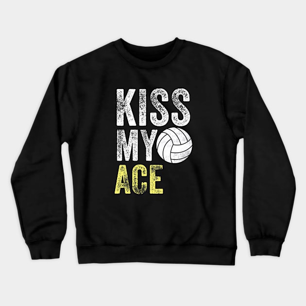 funny volleyball Crewneck Sweatshirt by StreetSmartEarrings